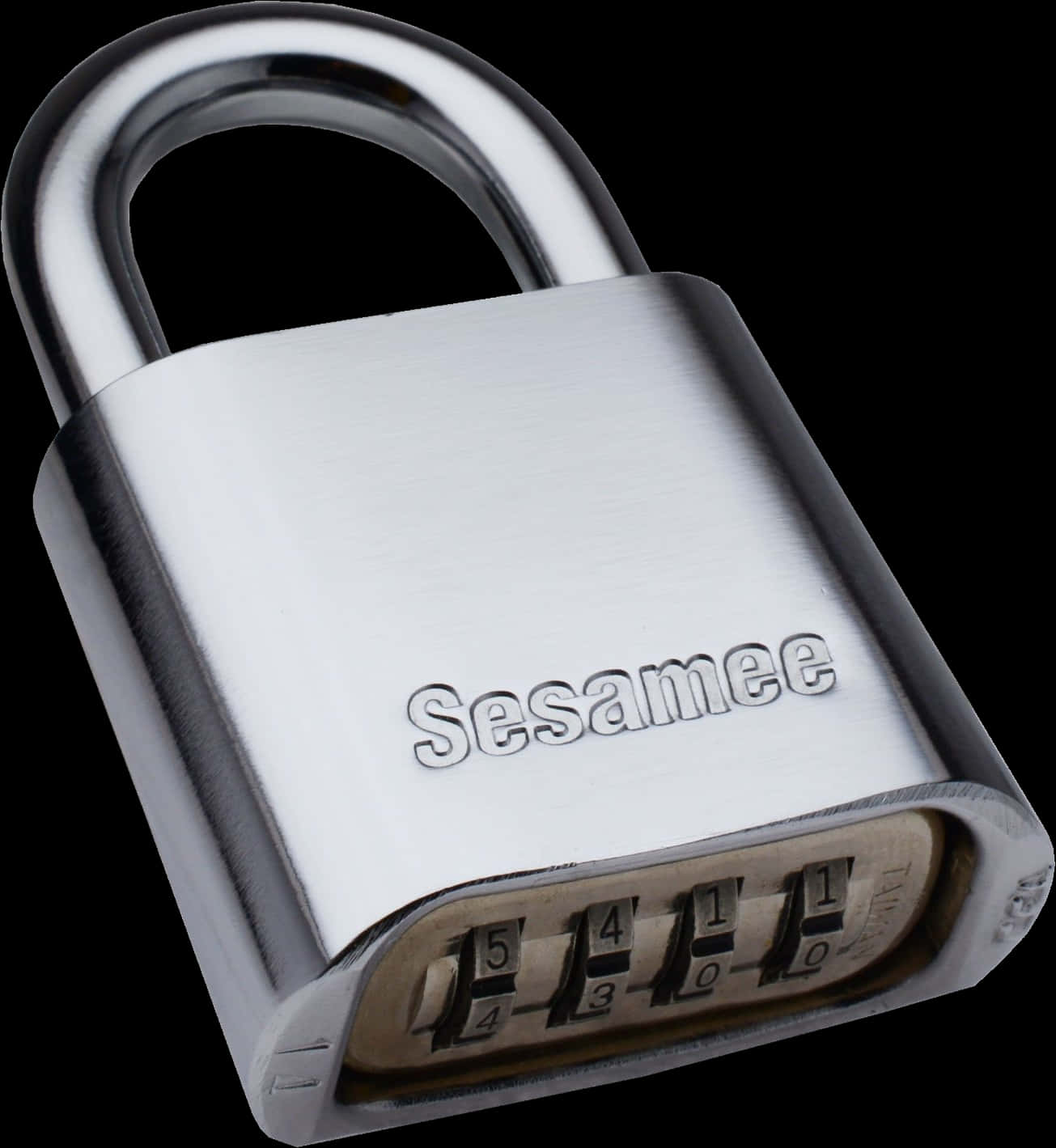 Sesamee Combination Padlock PNG Image