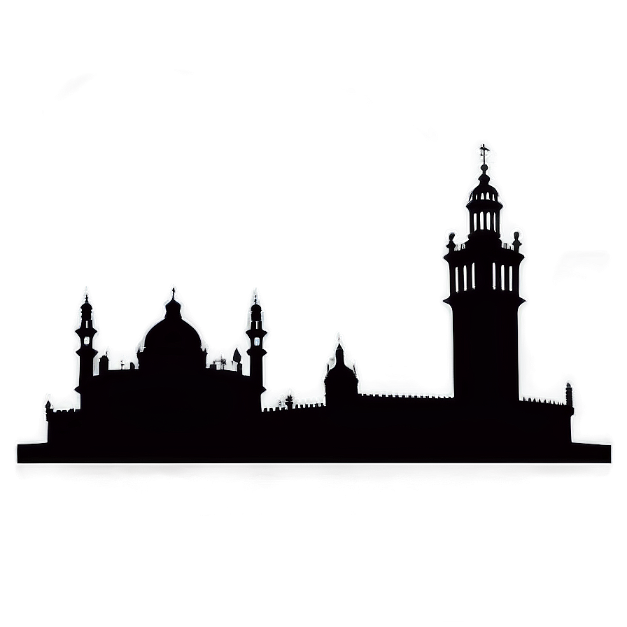 Sevilla Skyline Silhouette Png Cqj35 PNG Image