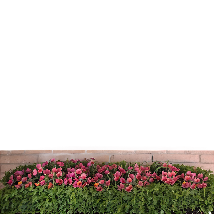 Shade Flower Bed Png Bvj PNG Image