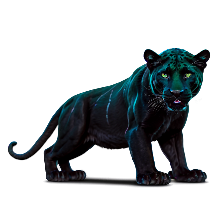 Shaded Panther Png 32 PNG Image