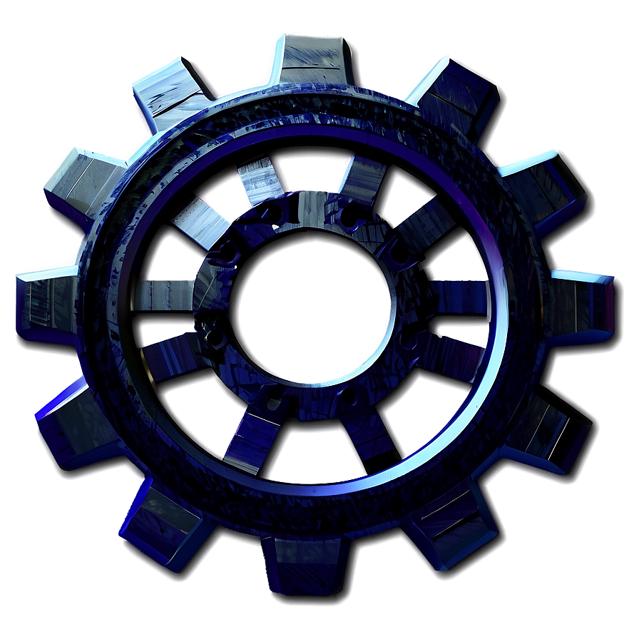 Shadow Gear Icon Png Lla PNG Image