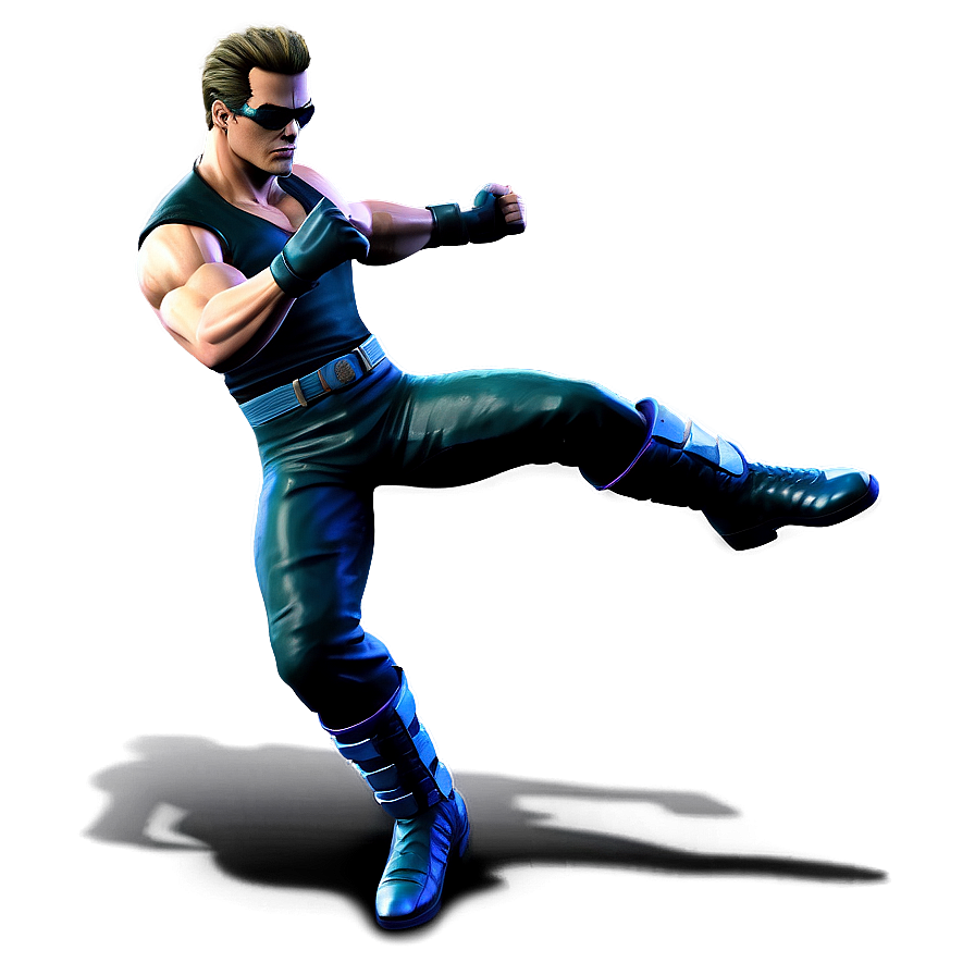 Shadow Kick Johnny Cage Png Mnn PNG Image