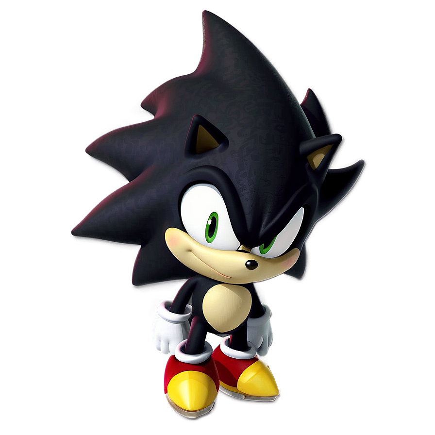 Shadow The Hedgehog Artwork Png 05232024 PNG Image