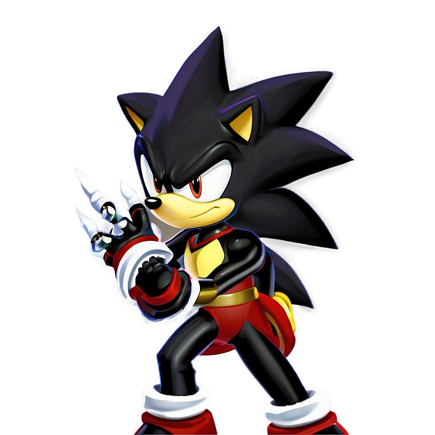 Shadow The Hedgehog Artwork Png 05232024 PNG Image