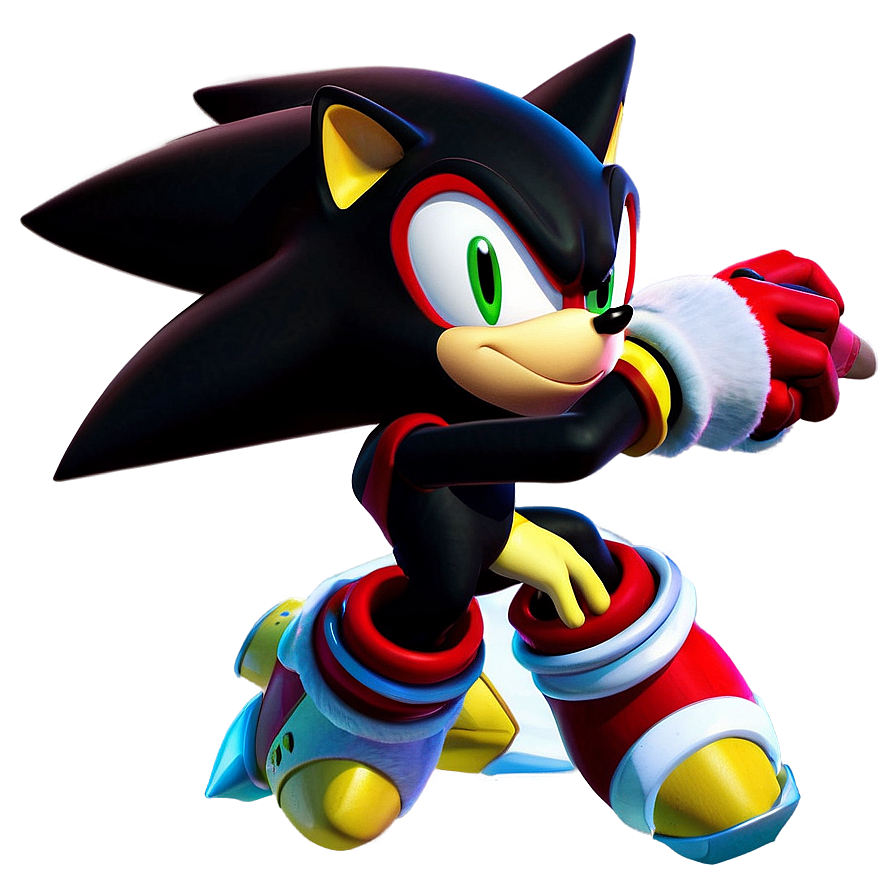 Shadow The Hedgehog Artwork Png Ngj25 PNG Image