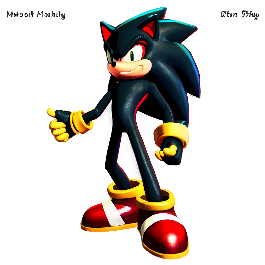 Shadow The Hedgehog Attitude Png 98 PNG Image