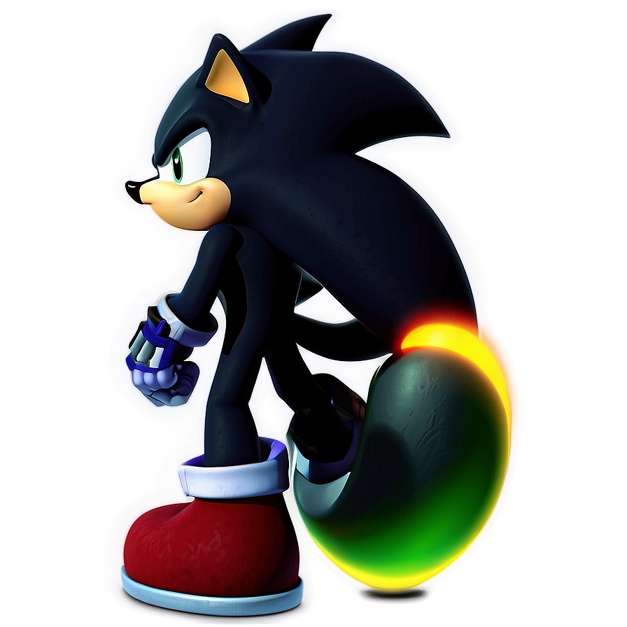 Shadow The Hedgehog Classic Pose Png Xgv PNG Image