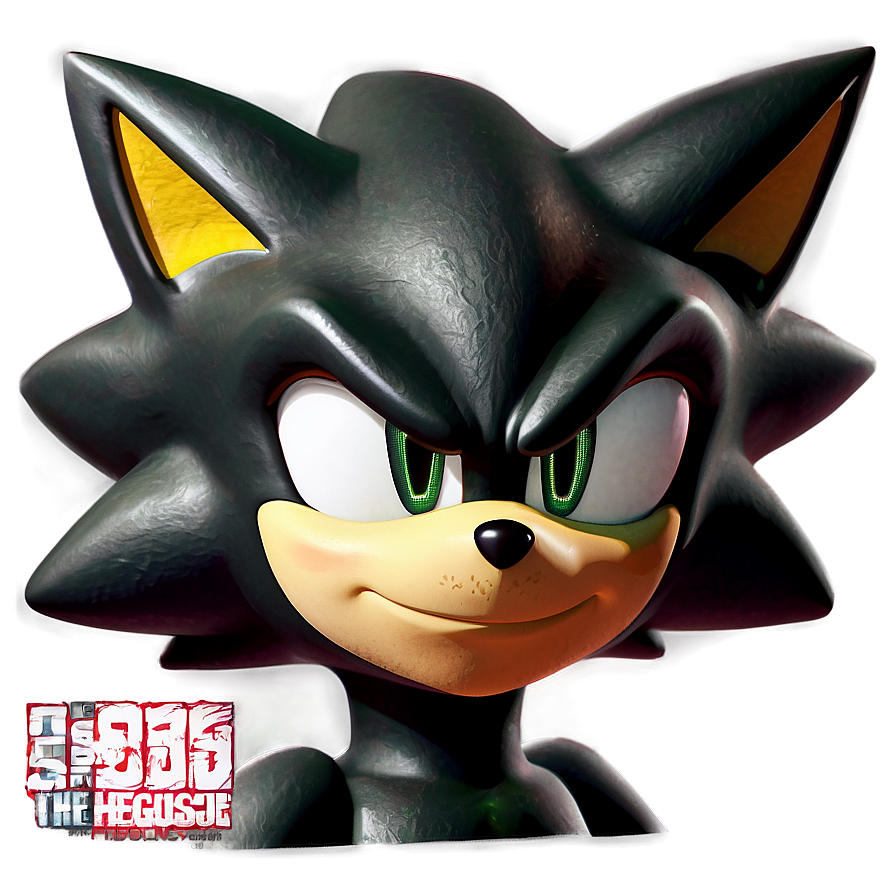 Shadow The Hedgehog Face Close-up Png Tyq62 PNG Image