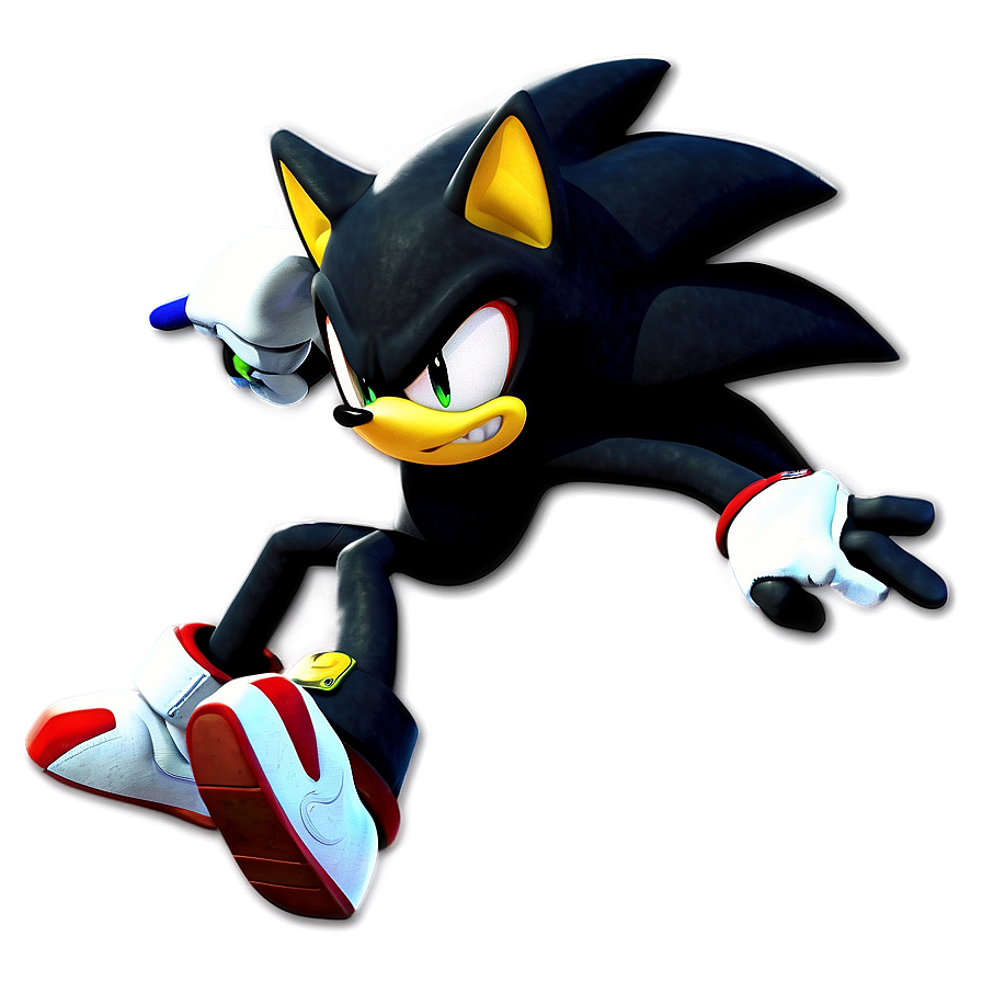 Shadow The Hedgehog In Flight Png 05232024 PNG Image