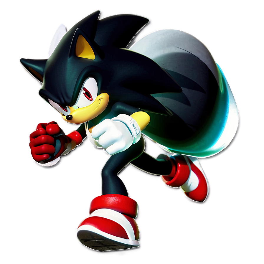 Shadow The Hedgehog Running Png 14 PNG Image