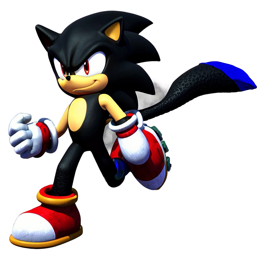 Shadow The Hedgehog Running Png Bko PNG Image