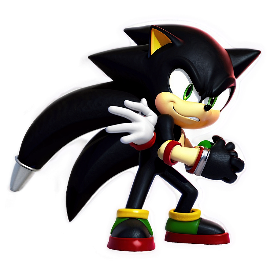 Shadow The Hedgehog Side Profile Png Bia PNG Image