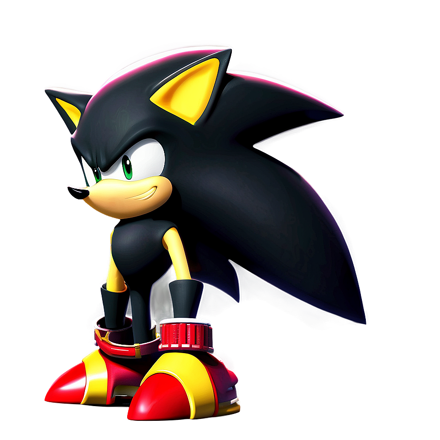 Shadow The Hedgehog Side Profile Png Vib PNG Image