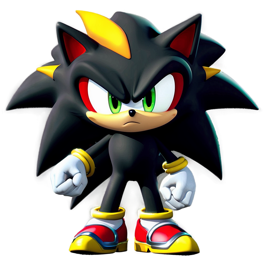 Shadow The Hedgehog Smirking Png 15 PNG Image