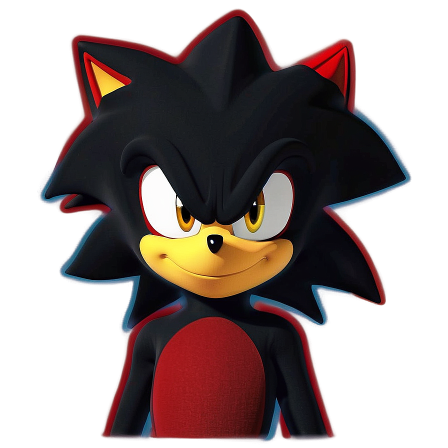 Shadow The Hedgehog Smirking Png 18 PNG Image