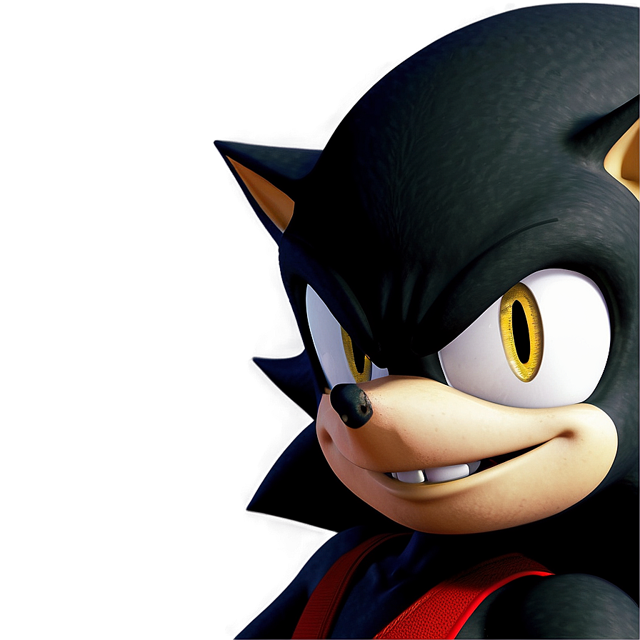 Shadow The Hedgehog Sneering Png Tlj84 PNG Image