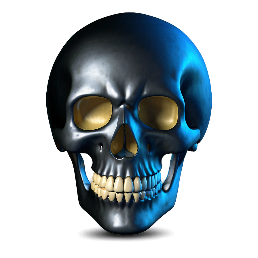 Shadowy Skull Representation Png C PNG Image