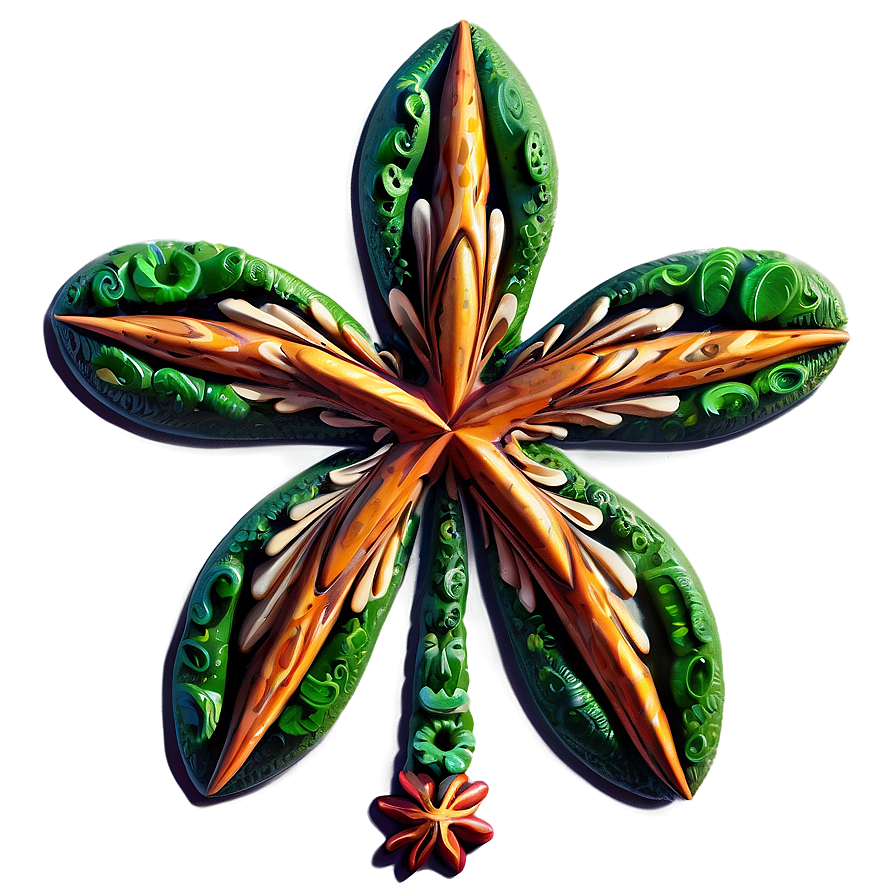 Shamrock Compass Rose Png 05242024 PNG Image