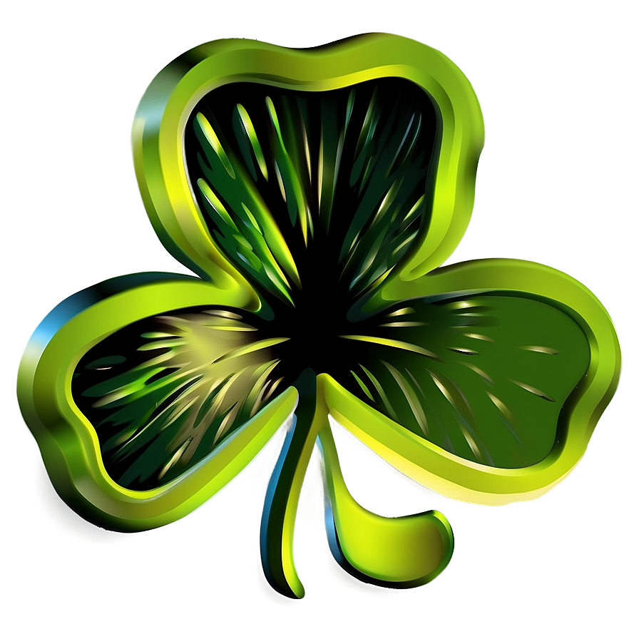 Shamrock Silhouette Png 05242024 PNG Image