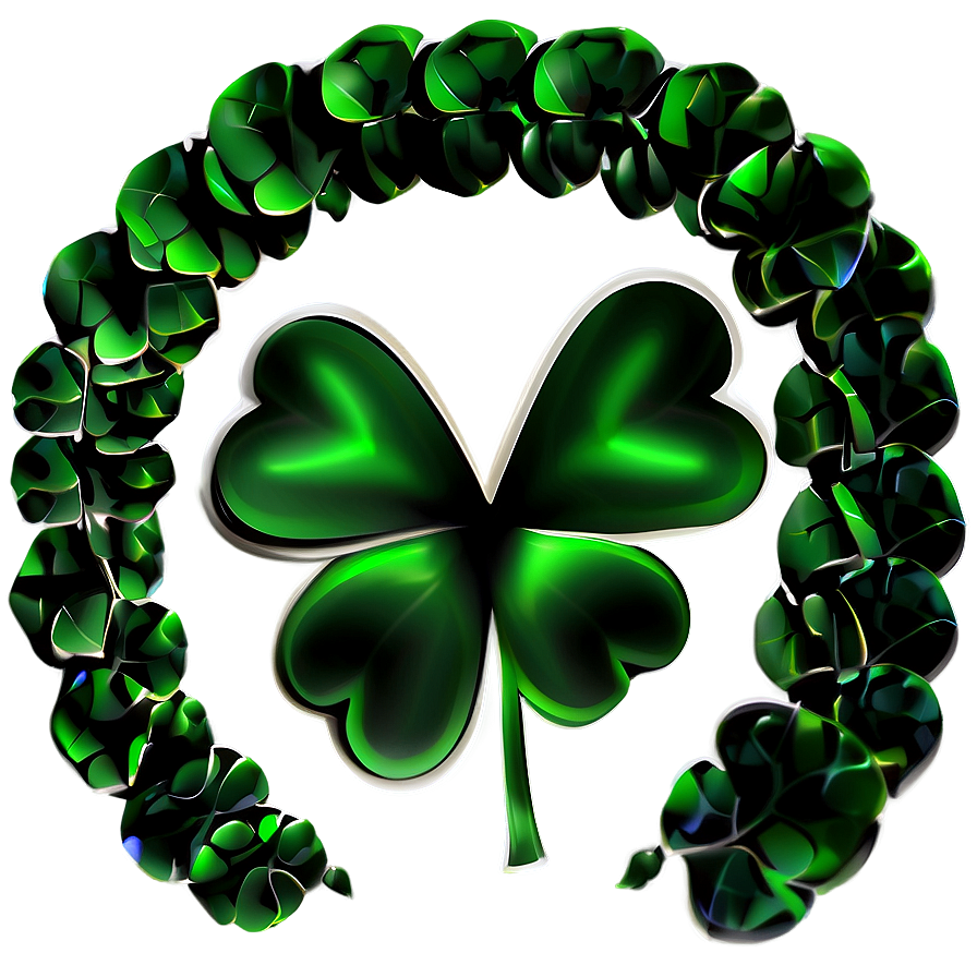 Shamrock Wreath Png Amg PNG Image