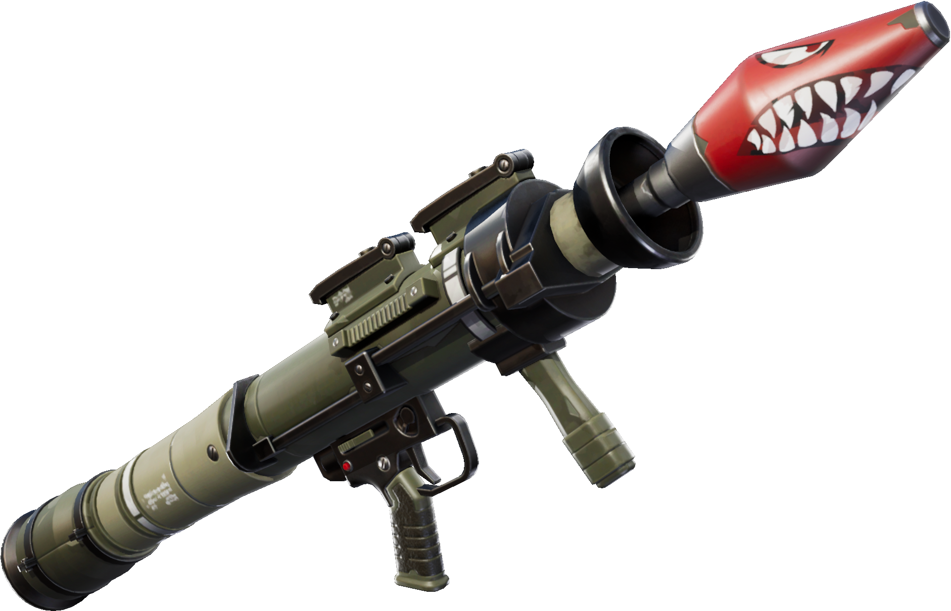 Shark Mouth Rocket Launcher PNG Image