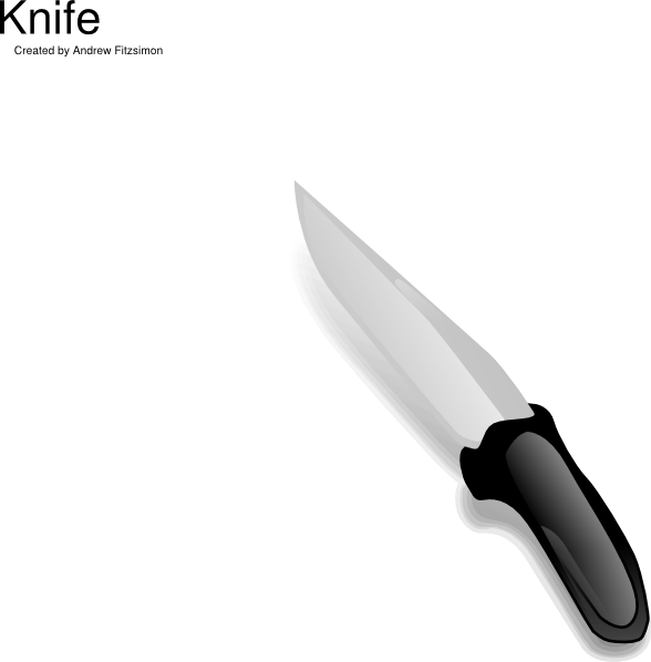 Sharp Knife Graphic PNG Image