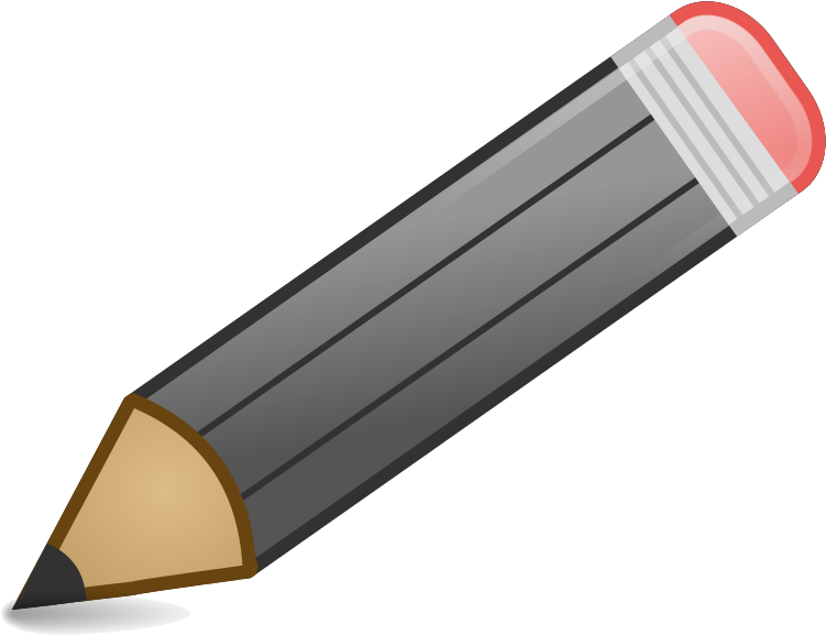 Sharpened Pencil Clipart PNG Image