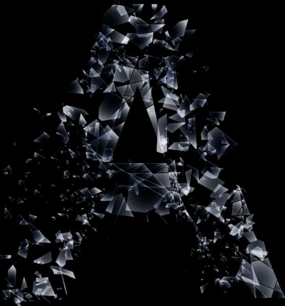 Shattered_ Glass_ Artwork PNG Image