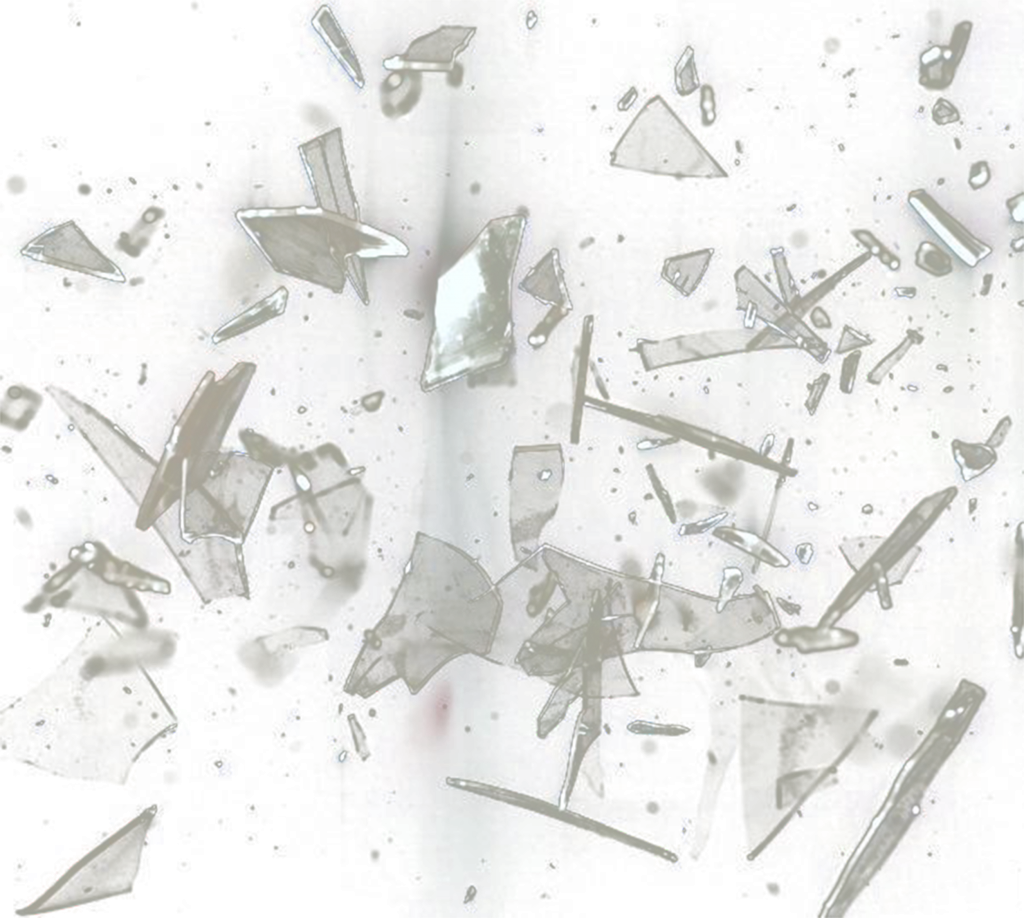 Shattered_ Glass_ Fragments PNG Image