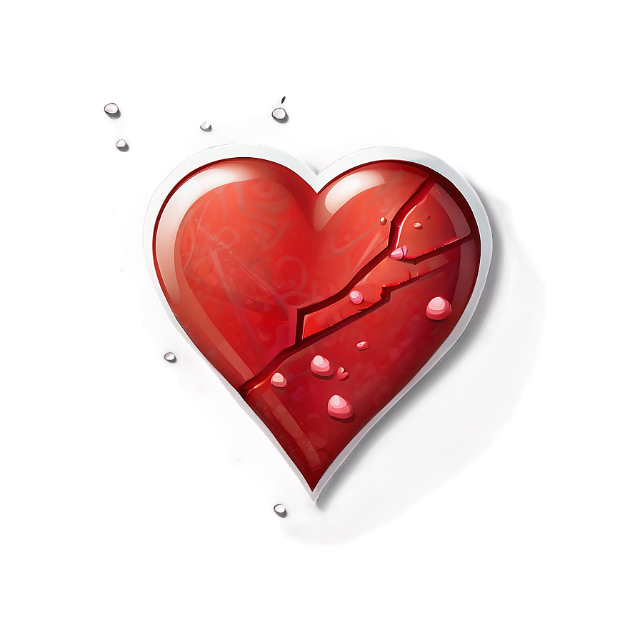 Shattered Heart Emoji Png 06122024 PNG Image