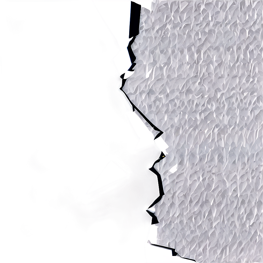 Shattered Paper Edge Png 55 PNG Image