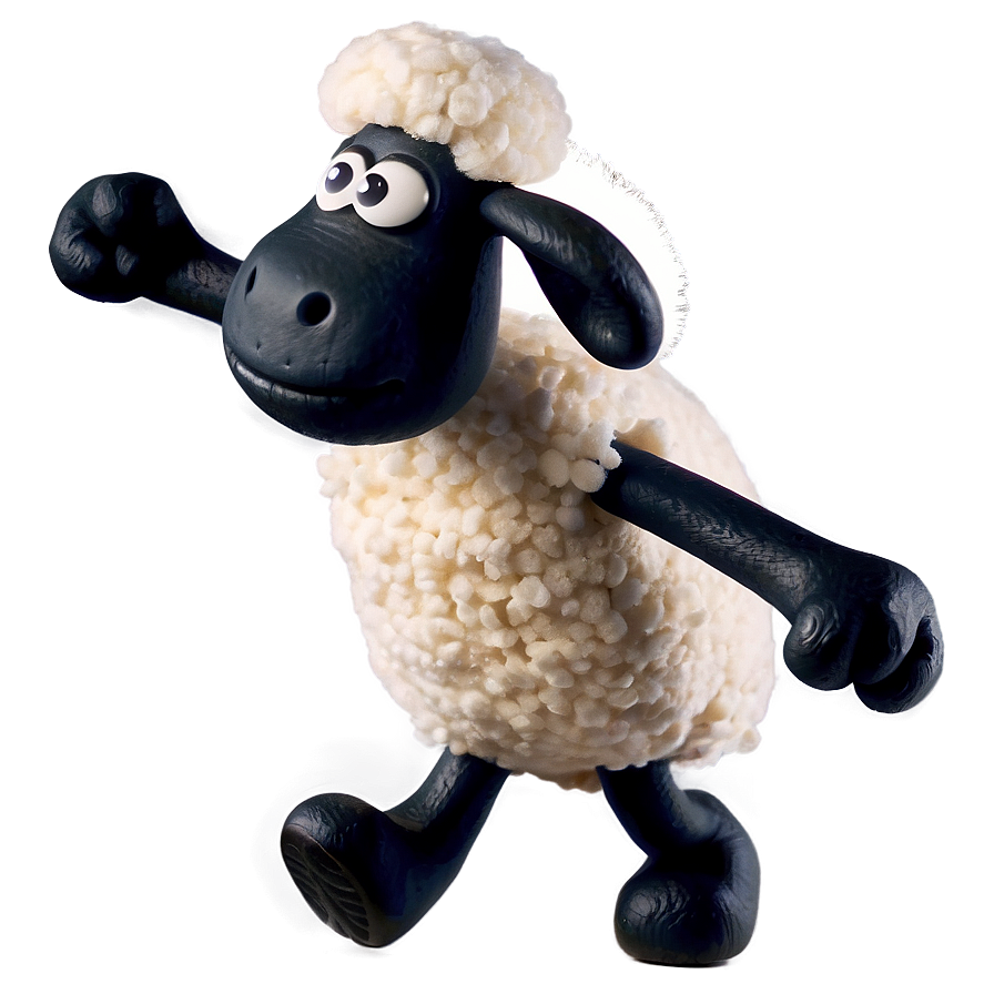 Shaun The Sheep Jumping Joyfully Png Bqi5 PNG Image