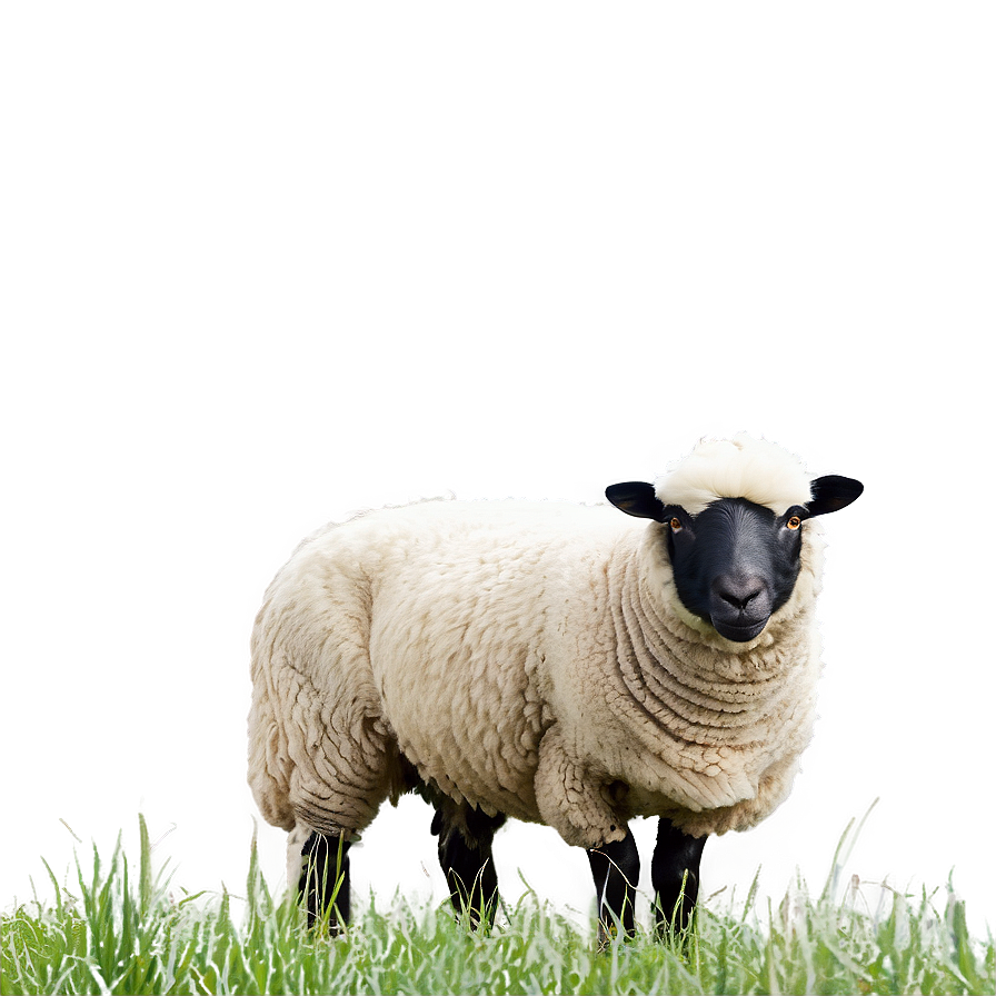 Sheep In Field Png 5 PNG Image