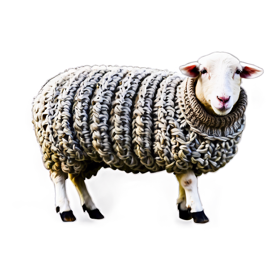 Sheep In Sweater Png Msv PNG Image