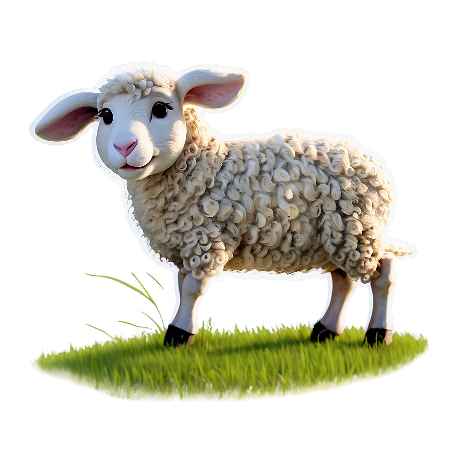 Sheep Outline Png 4 PNG Image