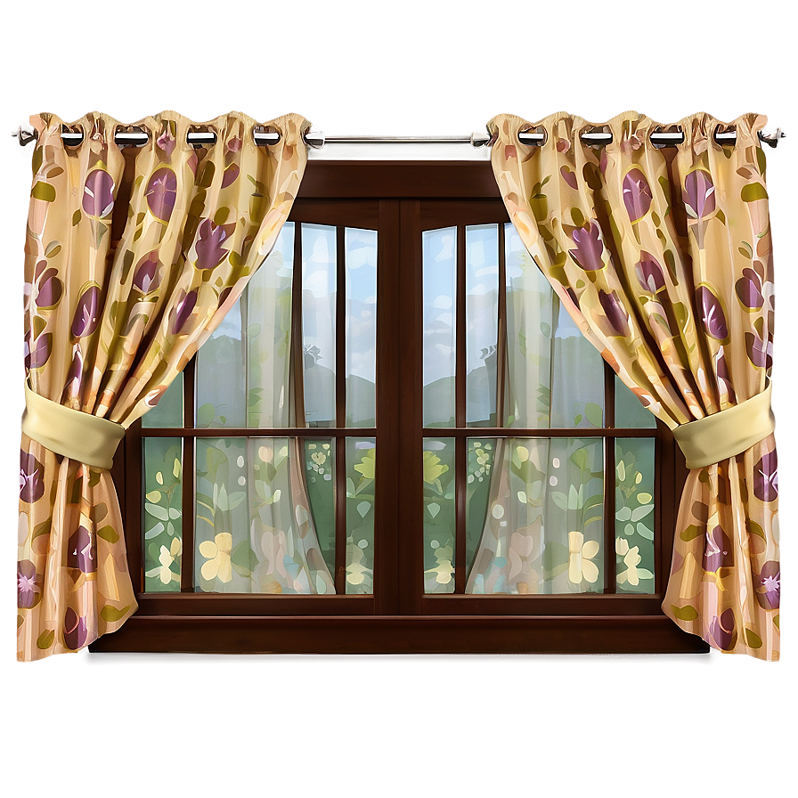 Sheer Voile Curtains Png Hao PNG Image