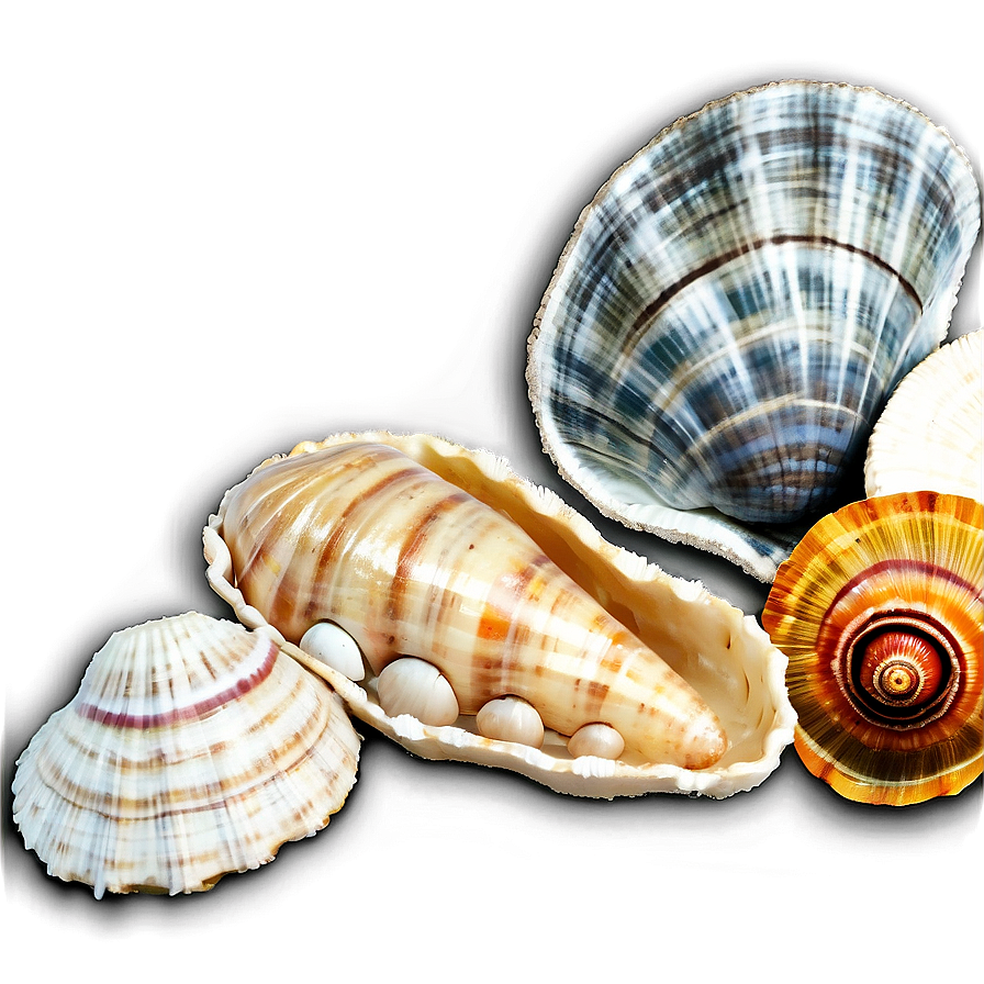 Shell Discovery On Beach Png Rri54 PNG Image