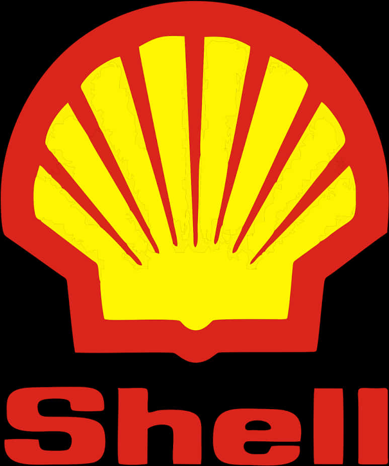 Shell Logo Red Yellow PNG Image