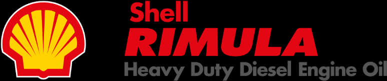 Shell Rimula Logo Heavy Duty Diesel Engine Oil PNG Image