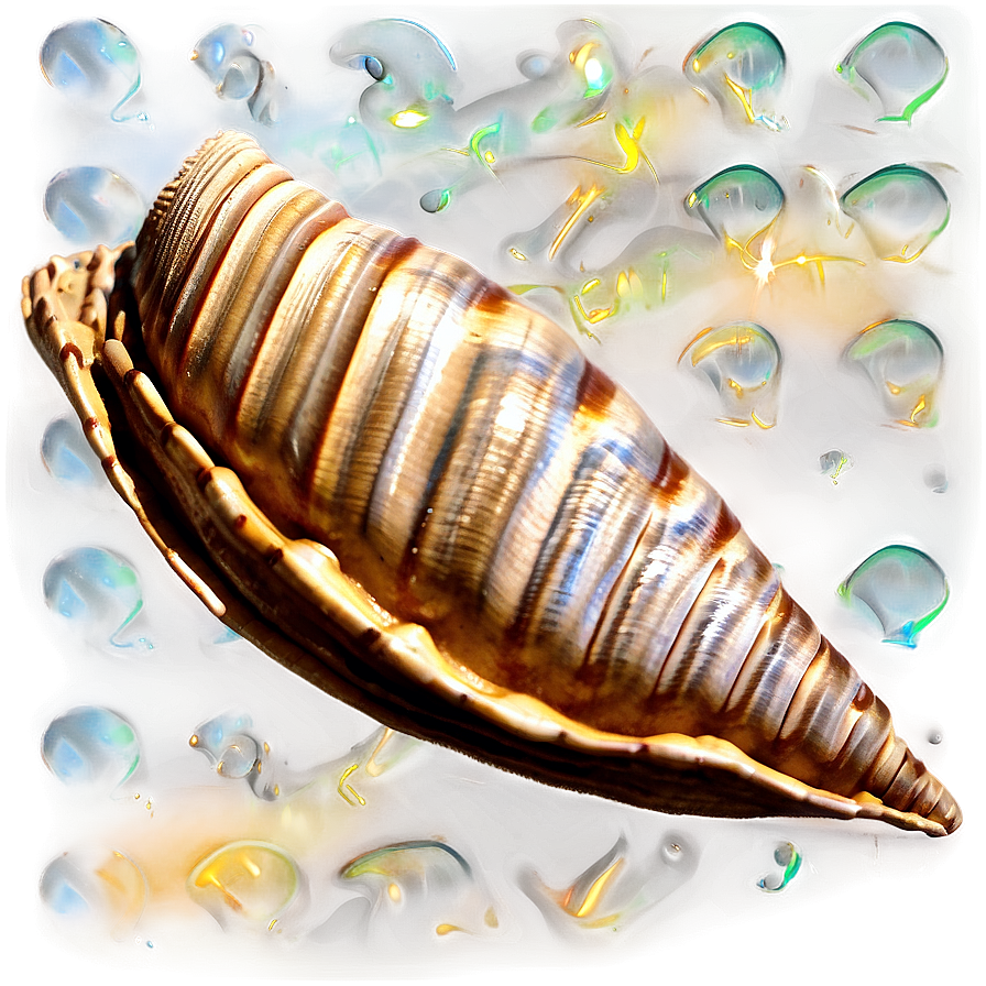 Shell With Ocean Background Png 05212024 PNG Image