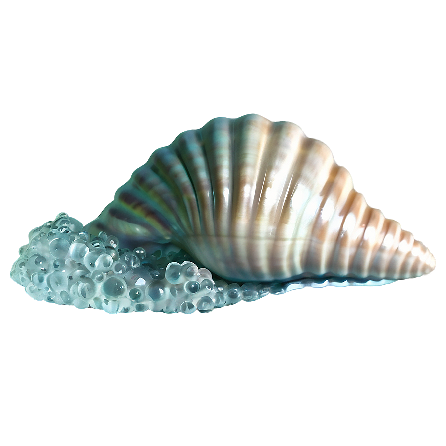 Shell With Sea Foam Png 39 PNG Image