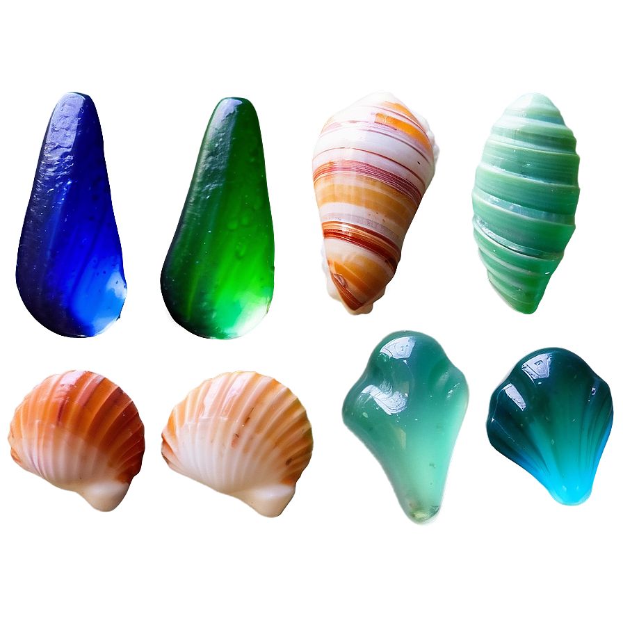 Shells And Seaglass Png Lmt PNG Image