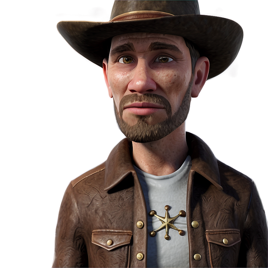 Sheriff Cowboy Png 05212024 PNG Image