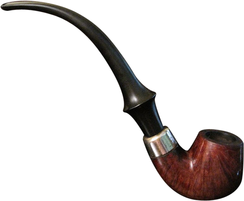 Sherlock Holmes Iconic Pipe PNG Image