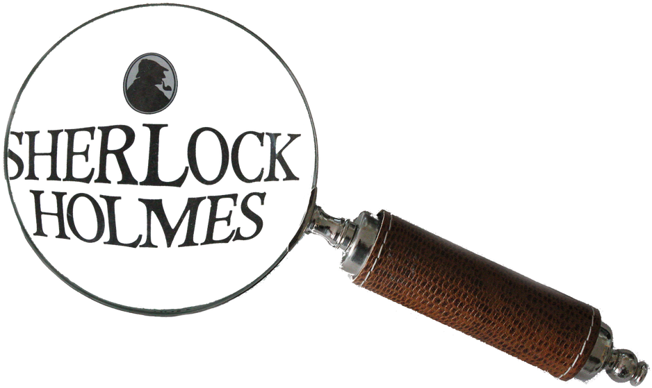 Sherlock Holmes Magnifying Glass PNG Image