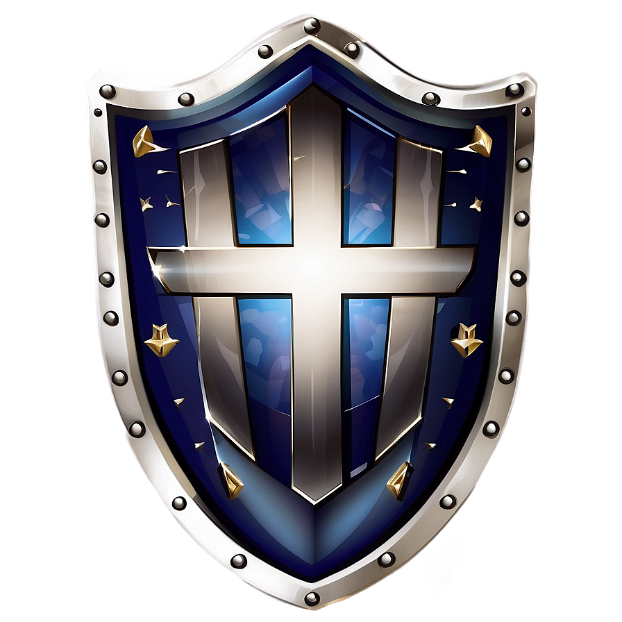 Shield Vector D PNG Image