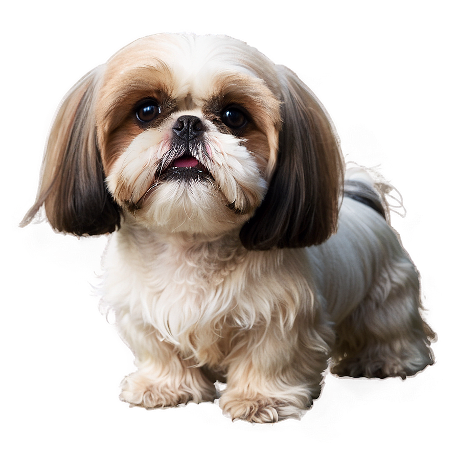 Shih Tzu In Park Png Gmi PNG Image