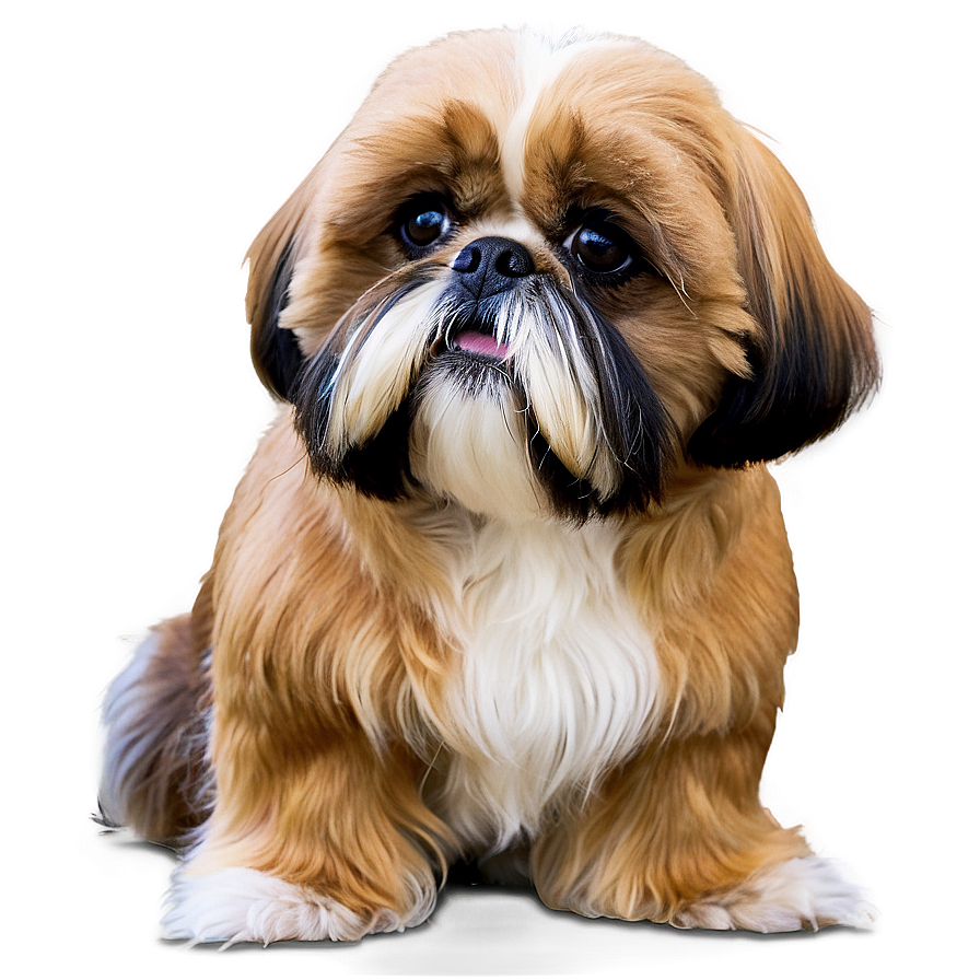 Shih Tzu In Park Png Nqs PNG Image