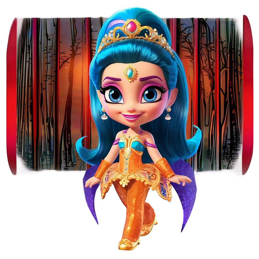 Shimmer And Shine Halloween Special Png Uxv PNG Image