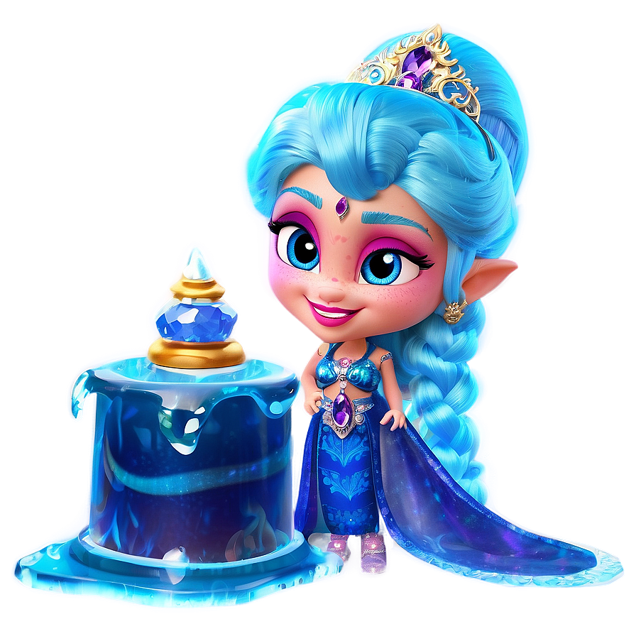 Shimmer And Shine Ice Genie Adventures Png Aqx30 PNG Image